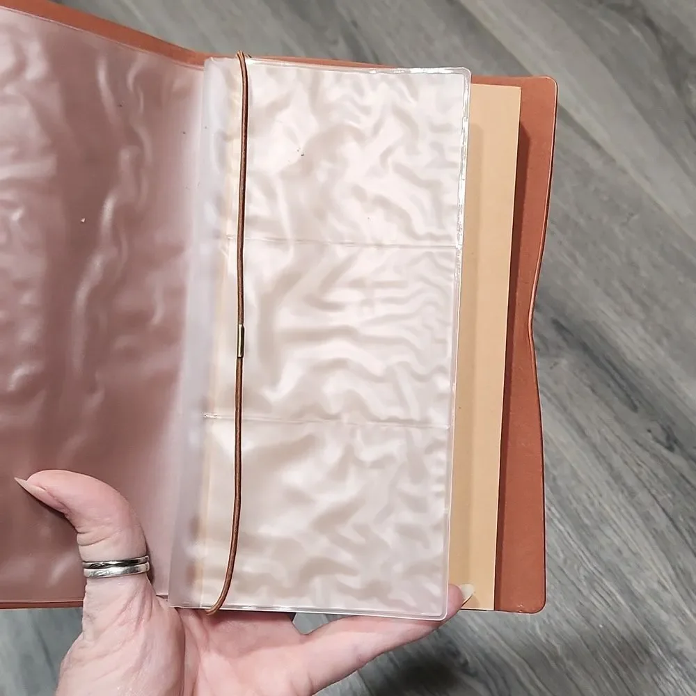 NWOT Leather Planner Journal